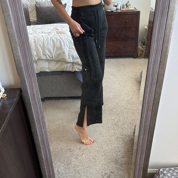 Black Drawstring Pants - Picture 2 of 3